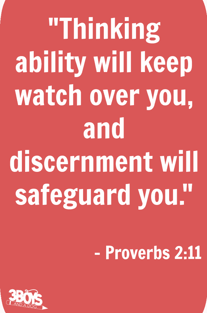Proverbs 2 verse 11