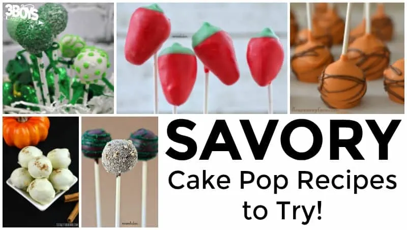 Savory Cake Pop Recipes to Try