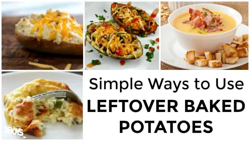 Ways to Use Leftover Baked Potatoes