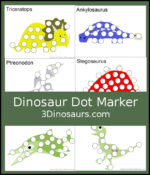 Dinosaur Printables for Kids - 3 Boys and a Dog