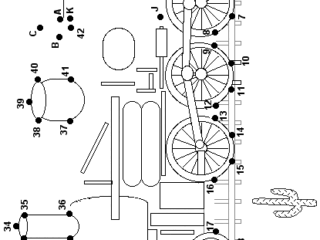 Image for Train Connect-the-Dots Printout