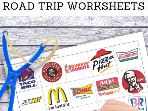 free road trip i spy travel game printable