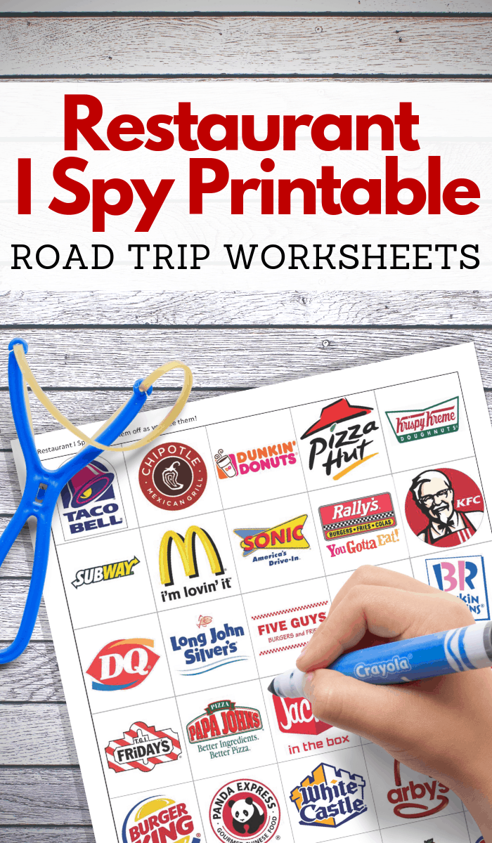 free road trip i spy travel game printable