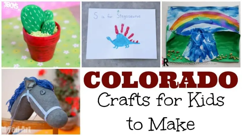 Colorado Crafts for Kids to Make