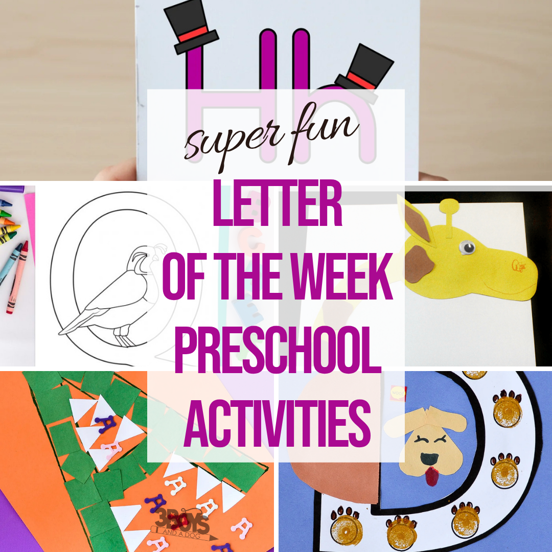 Letter of the Week Printables