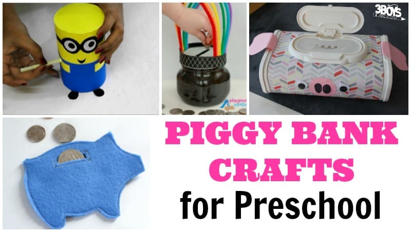 Adorable Piggy Bank Crafts for Preschool