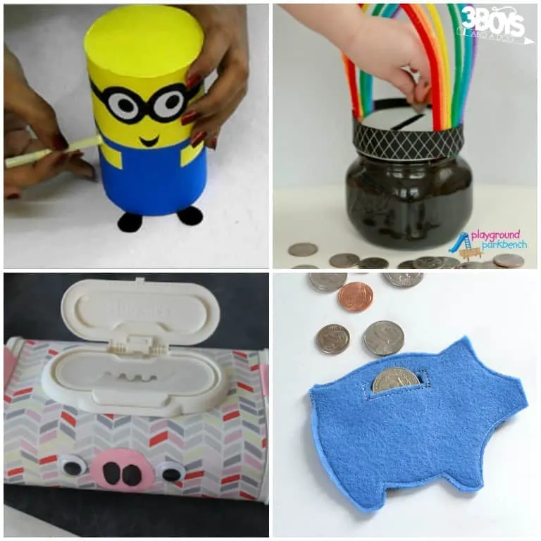 Cute Piggy Bank Crafts for Preschool