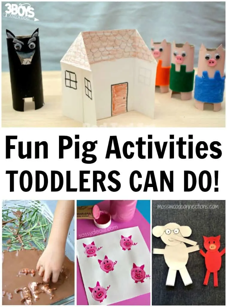 Fun Pig Activities for Toddlers to Do
