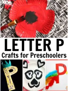 Letter P Crafts for Preschoolers