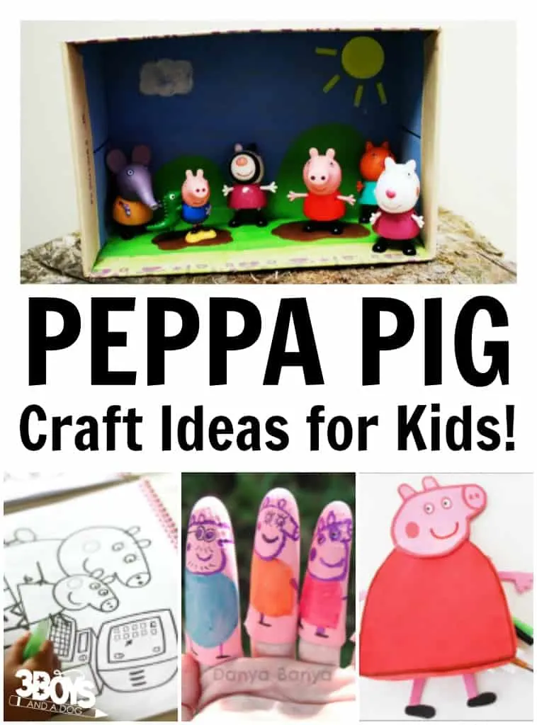 Peppa Pig Craft Ideas