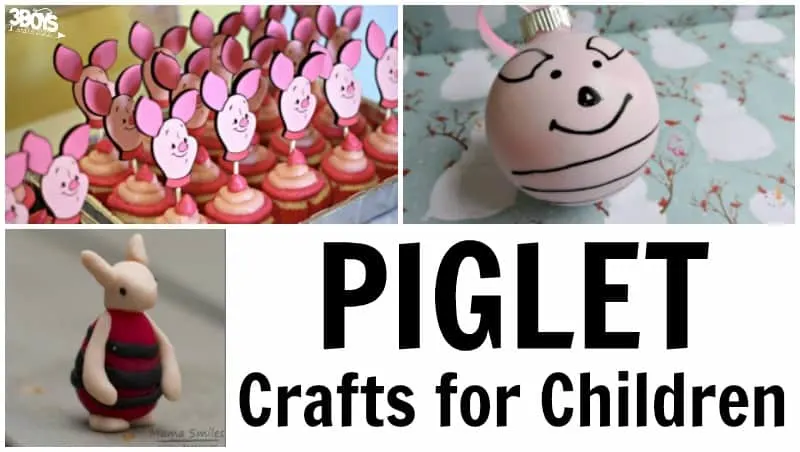 Piglet Crafts for Children to Make