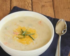 Image for Skinny Slow Cooker Ham & Potato Soup