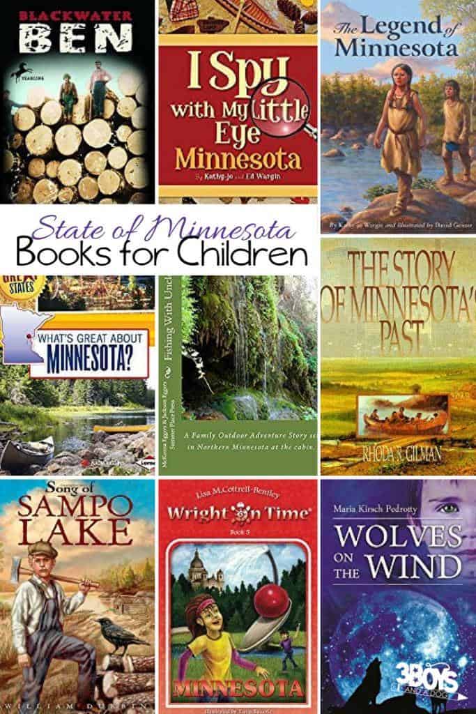 These Minnesota State Books for Kids are sure to please and fascinate your children as they learn all about the state of Minnesota.