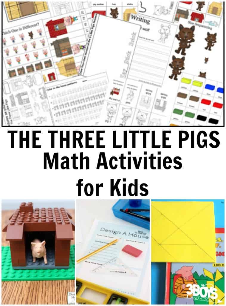 Three Little Pigs Math Activities