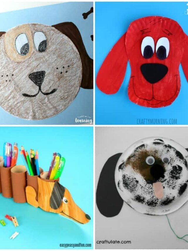 Adorable Dog Crafts for Preschoolers Story