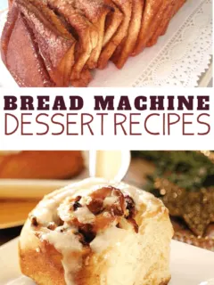 simple and easy bread machine dessert recipes