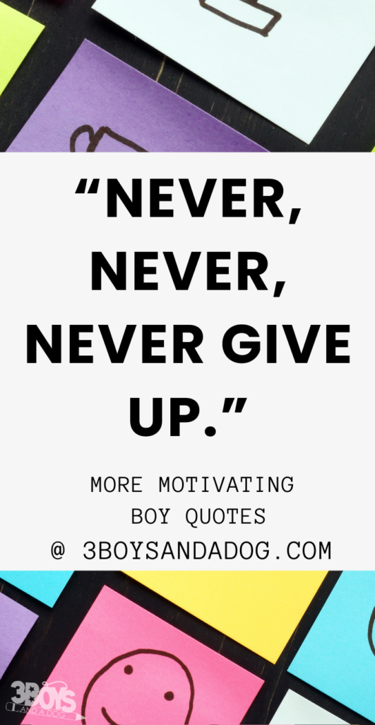 Motivational Quotes For Boys