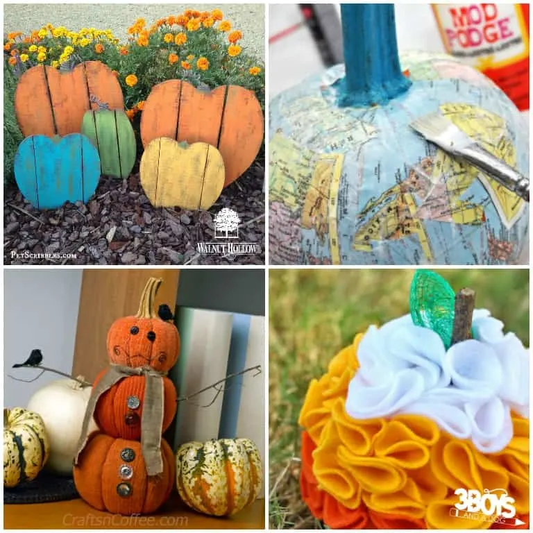 Pumpkin Crafts to Make in Autumn