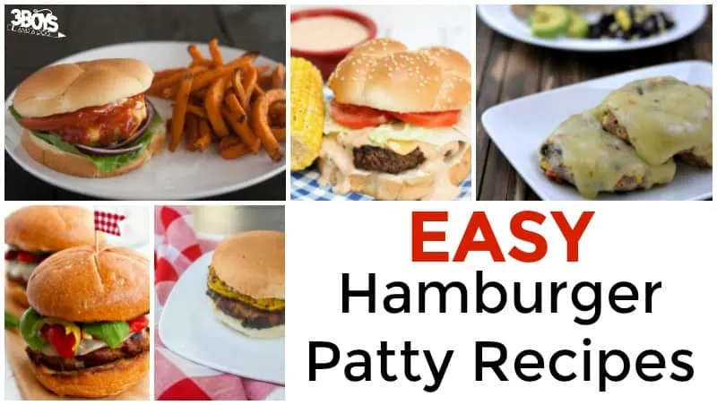Easy Hamburger Patty Recipes to Make