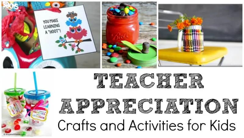 Fun Teacher Appreciation Kid Activities