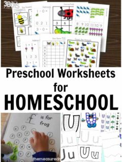 Homeschooling Preschool Worksheets