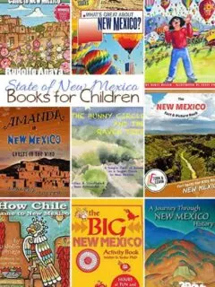 These New Mexico State Books for Kids are sure to please and fascinate your children as they learn all about the state of New Mexico.