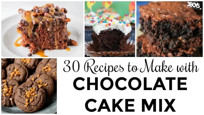 30 Chocolate Cake Mix Recipes