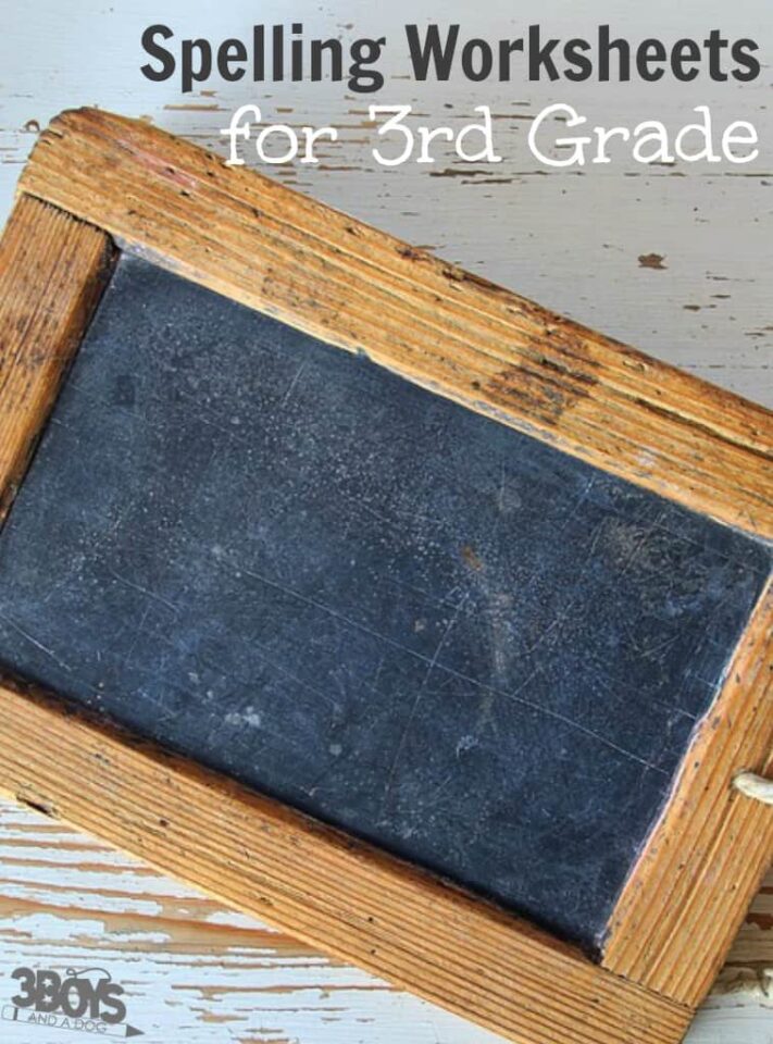 Fun and Effective 3rd Grade Spelling Worksheets for Kids