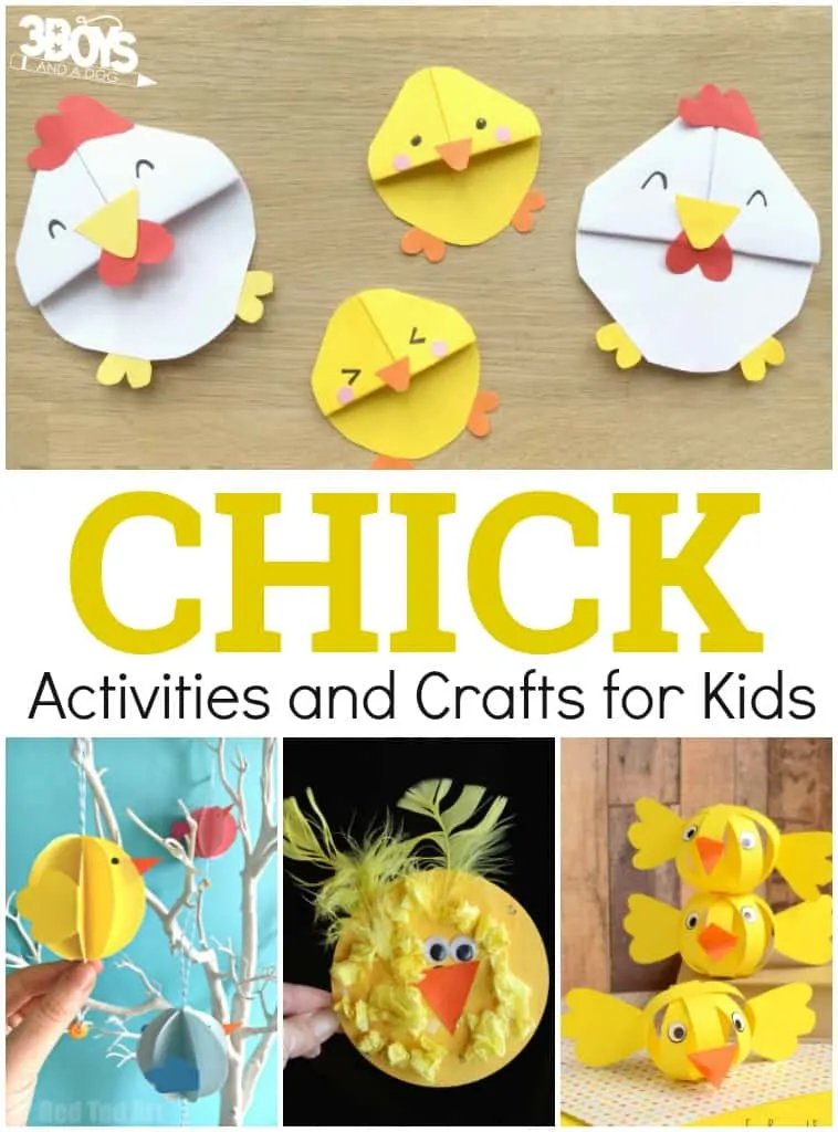 Chick Activities and Crafts for Kids