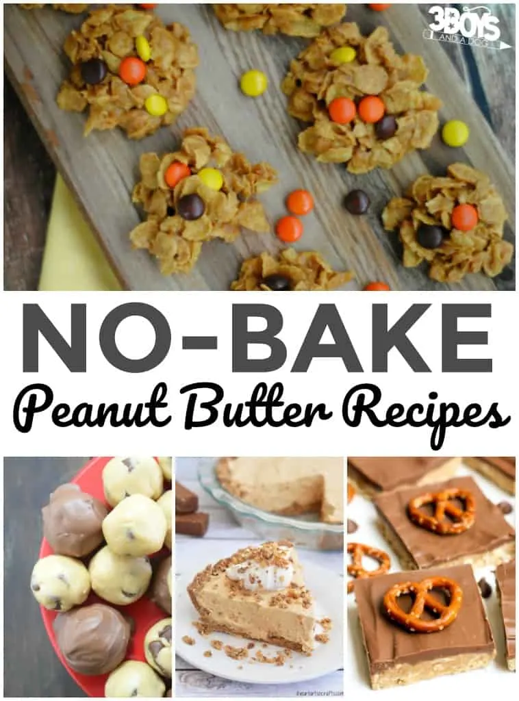 No Bake Recipes with Peanut Butter