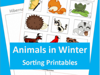 Image for Animals in Winter {Hibernating Printable}