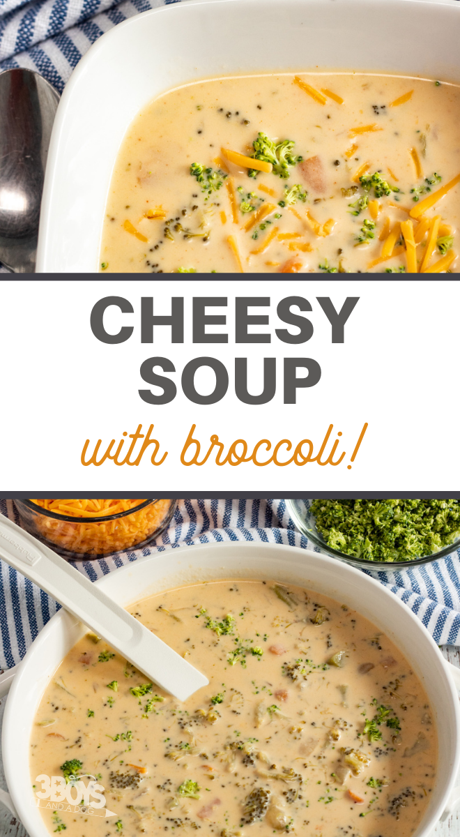 broccoli cheese soup with evaporated milk