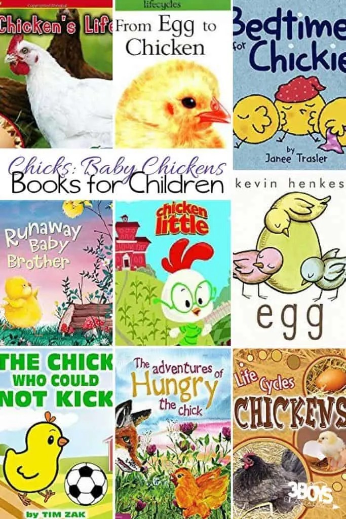 Books About Baby Chicks for Kids {Farm Animals Unit Study}