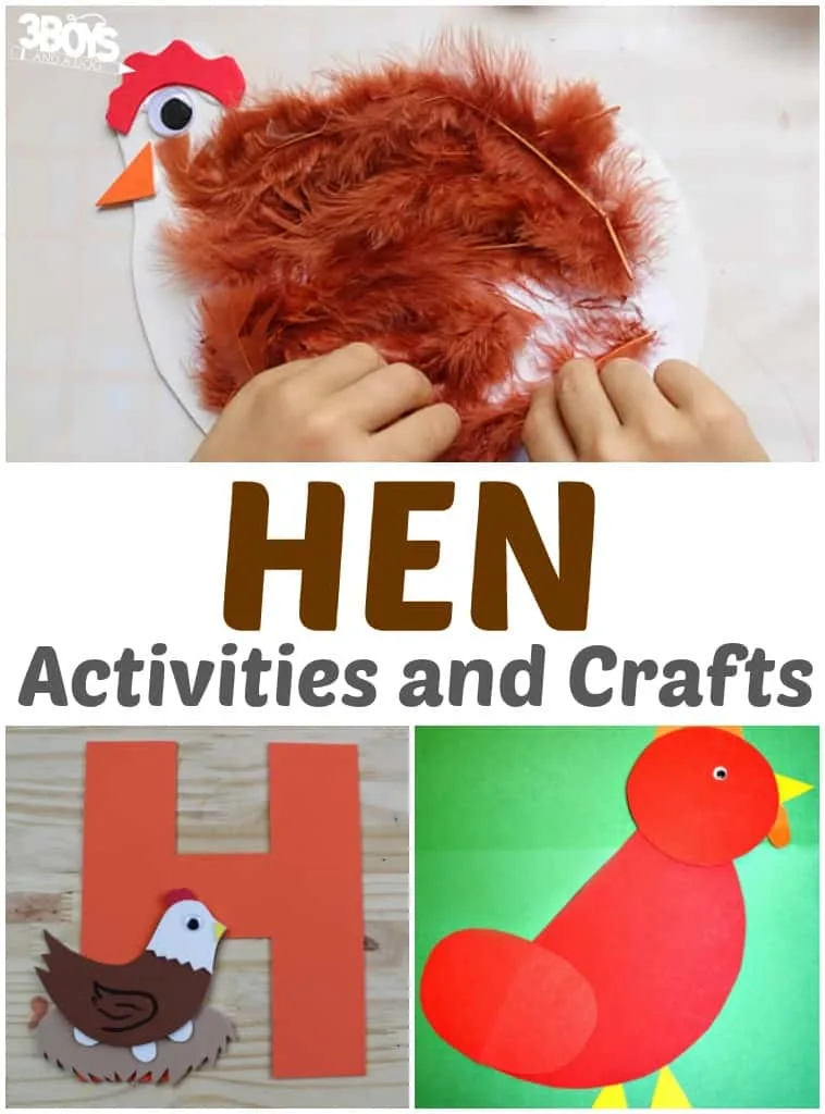 Hen Crafts and Activities
