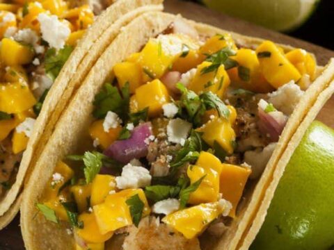 Mango and Tilapia Fish Tacos Recipe