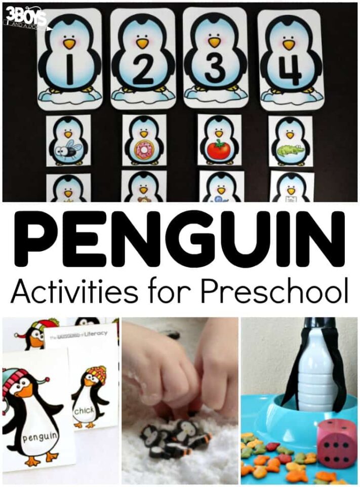 Over 20 Penguin Activities for Preschool - 3 Boys and a Dog