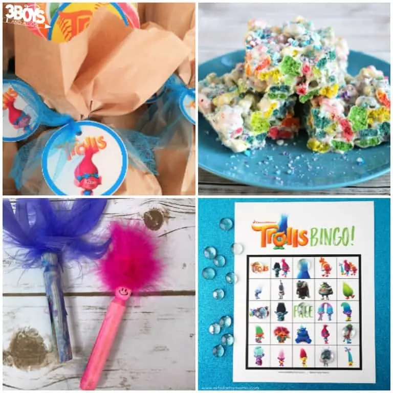 Trolls Party Ideas and Printables for Parties
