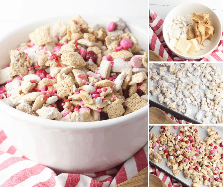 valentines day chex mix recipe with pretzels