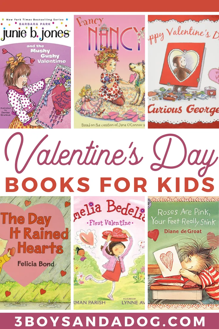 grab some of these Valentines Day books for kids