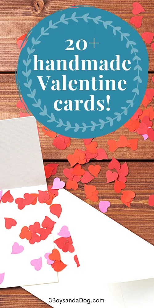 over 20 handmade greeting cards for kids to make this valentines day