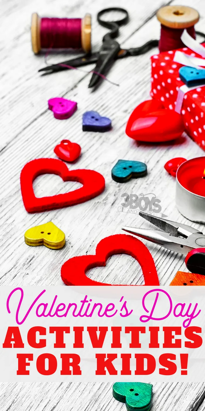 Amazing crafts recipes and printables for children to have fun learning this valentines day