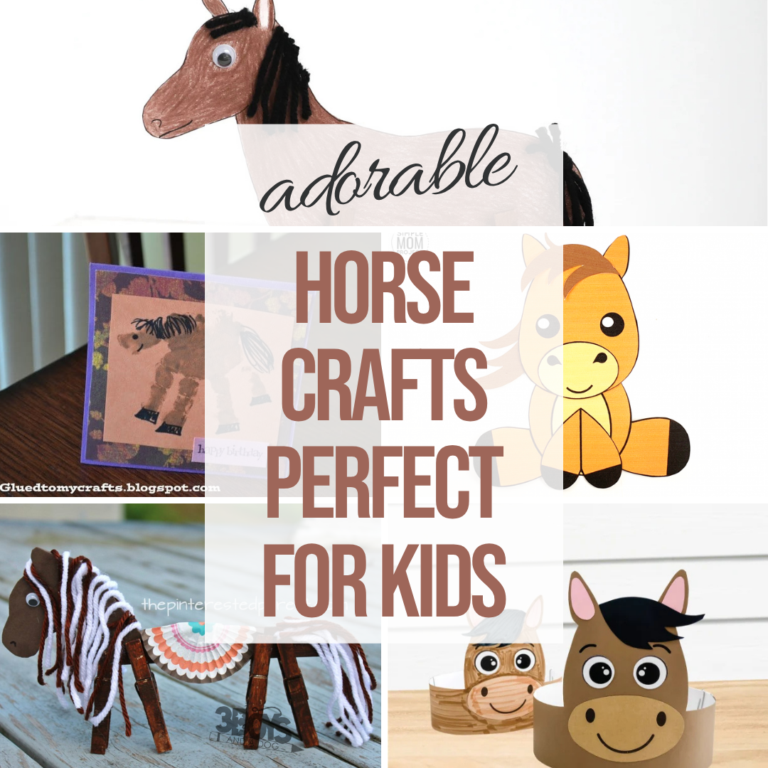 Horse Crafts for Preschoolers – Farm Activities for Kids