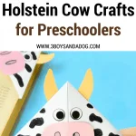 18 Holstein Cow Crafts and Activities for Little Ones