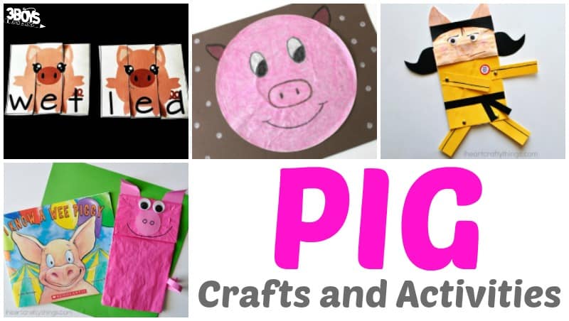Pig Crafts and Activities for Kids