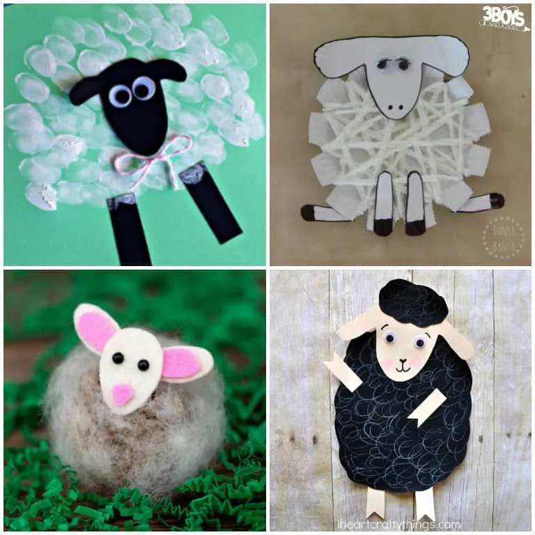 Sheep Crafts and Activities for Kids to Make