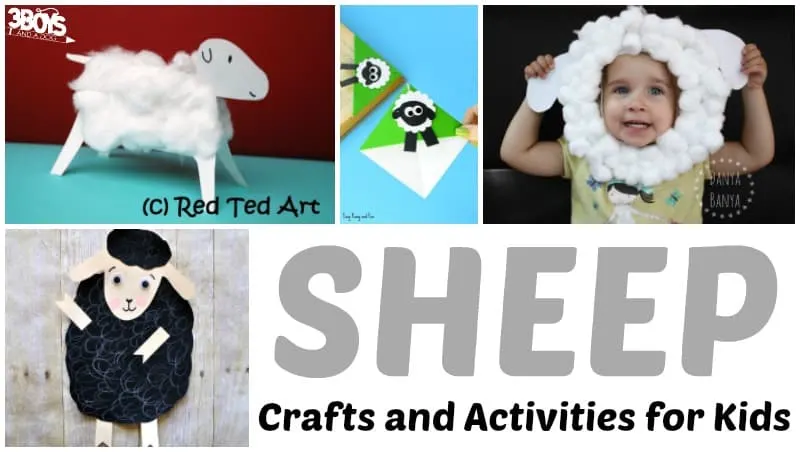 Sheep Crafts and Activities for Kids
