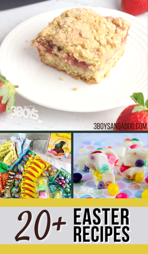 Simple Easter Easy Easter Recipes - 3 Boys and a Dog