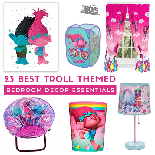 trolls bedroom must have decorations and accessories