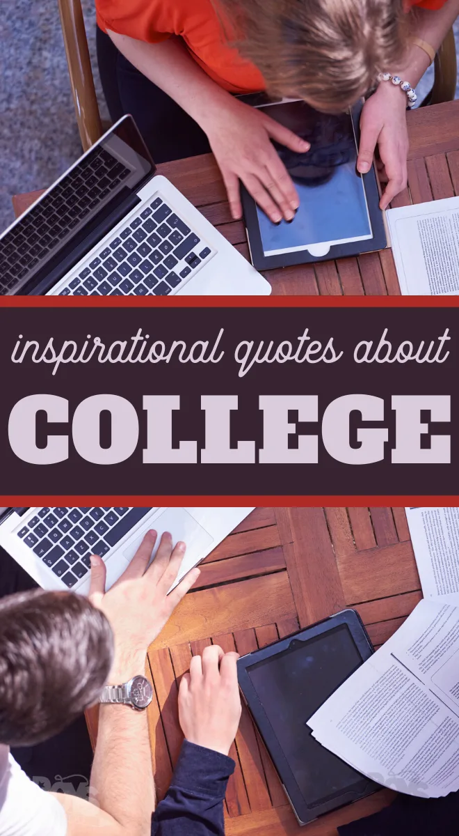inspirational quotes about college