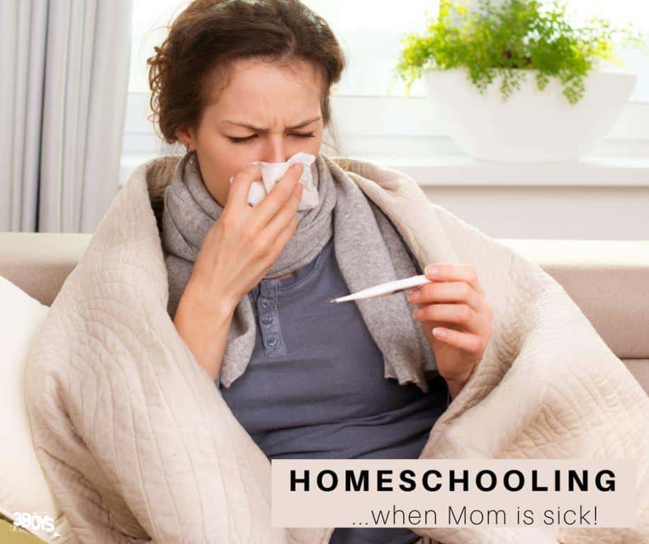 homeschooling when you are sick
